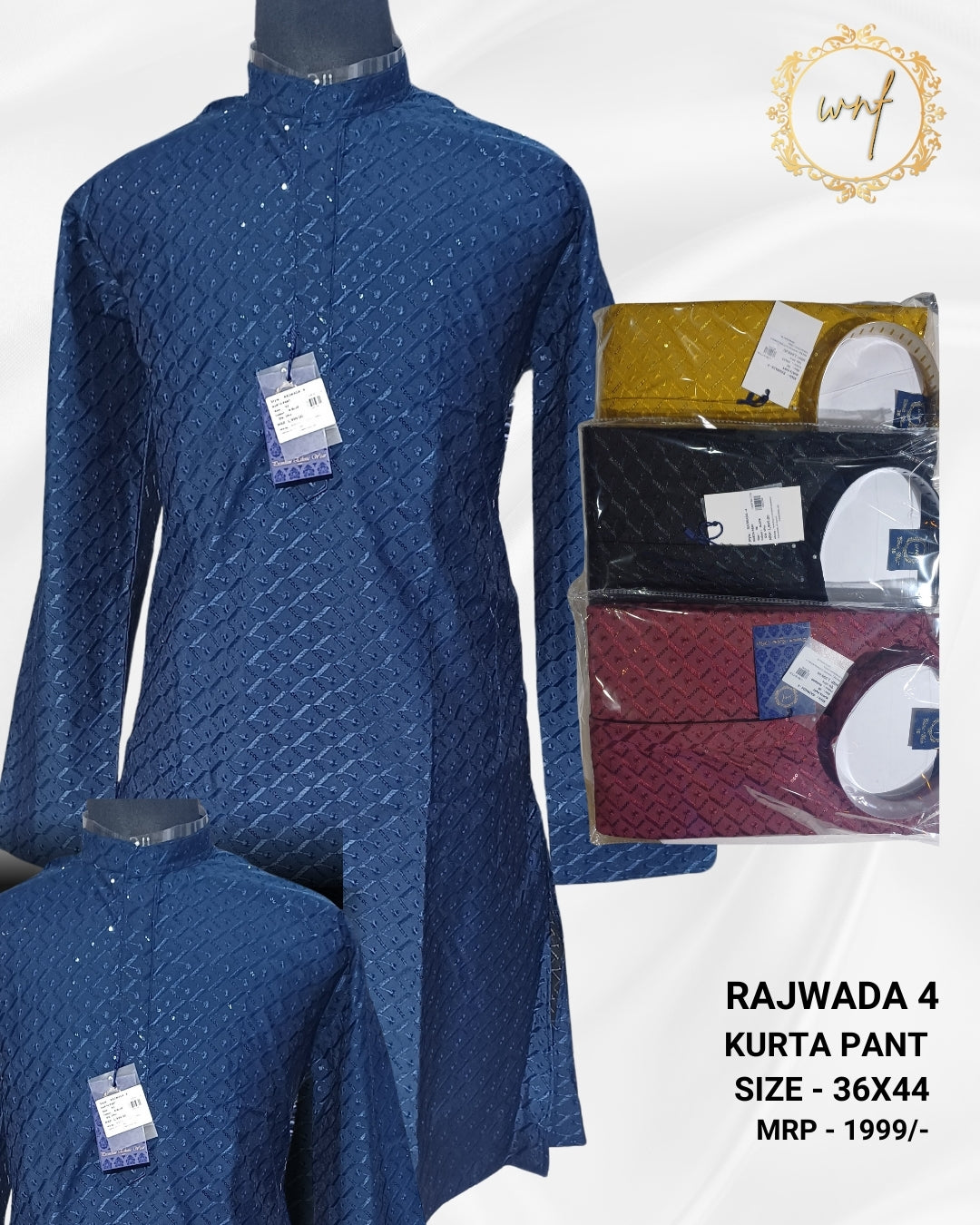 RAJWADA 4 2ND - KURTA PAJAMA ( 1PC MRP 1999/-)