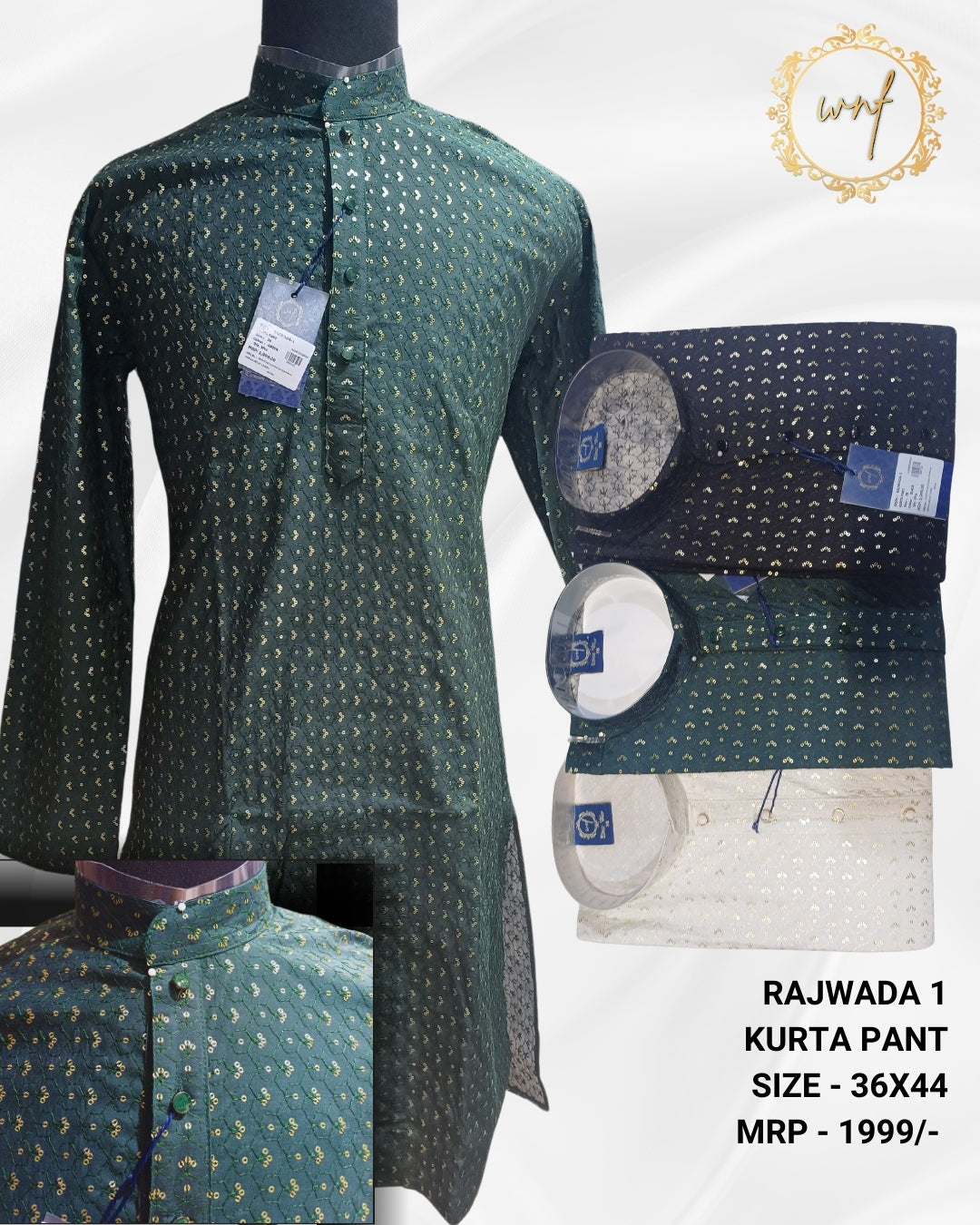 RAJWADA 1 - KURTA PAJAMA ( 1PC MRP 1999/-)