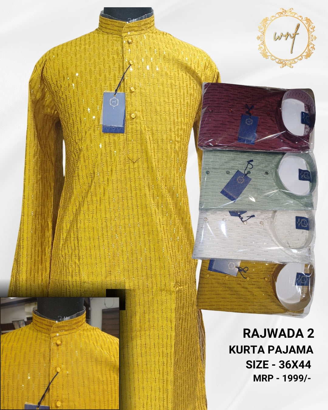 RAJWADA 2 - KURTA PAJAMA ( 1PC MRP 1999/-)